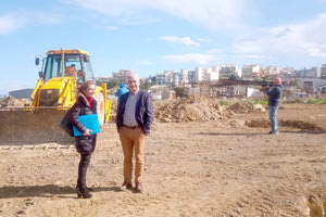 Τον χώρο ανέγερσης του Δικαστικού Μεγάρου επισκέφθηκε ο αντιπεριφερειάρχης Ευριπίδης Κουκιαδάκης