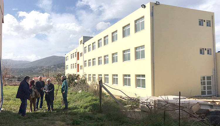 Τις εργασίες επιθεώρησε χθες ο δήμαρχος Μαλεβιζίου