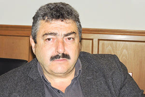 Ο αντιπεριφερειάρχης Νίκος Καλογερής.