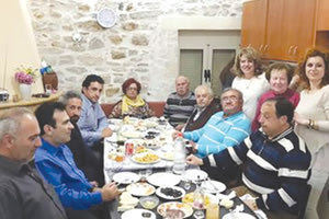 Μία ευτυχισμένη στιγμή η μάζωξη της οικογένειας!