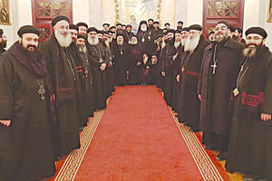 Κόπτες ιερείς για πρώτη φορά στο Πατριαρχείο Αλεξανδρείας