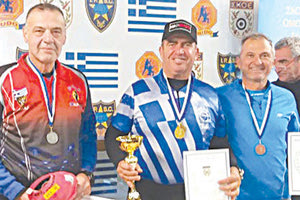 “Χρυσός” ο αρχιφύλακας Σηφάκης στο πανελλήνιο