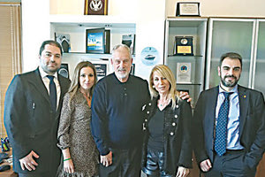 Από τη συνάντηση στα γραφεία του Οργανισμού Λιμένος Ηρακλείου