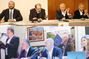 Στο Πολύκεντρο Νεολαίας οι ευρωβουλευτές Ν. Κεφαλογιάννης και Ε. Καϊλή άνοιξαν το κρίσιμο κεφάλαιο που αφορά στο μέλλον της Ευρώπης και στην κατάμεστη αίθουσα του “Ατλαντίς” η εκδήλωση της Πρωτοβουλίας Πολιτών Ηρακλείου για την ενότητα των προοδευτικών δυνάμεων