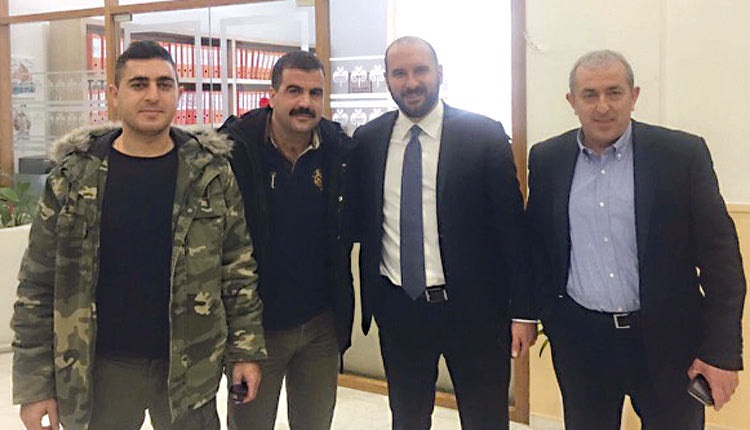 Από τη συνάντηση Τζανακόπουλου - Βαρδάκη με τους πυροσβέστες