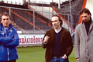 Το πλάνο του ΟΦΗ ανέλυσαν στον Ντέμη Νικολαΐδη οι Γιάννης, Γιώργος Σαμαράς και Ηλίας Πουρσανίδης