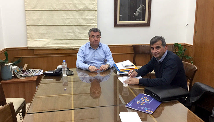 Με τον περιφερειάρχη συναντήθηκε ο δήμαρχος Αμαρίου