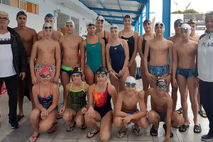 Η ομάδα των Αργοναυτών με τους προπονητές τους