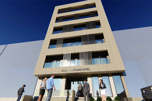 Στην πλήρη ανακατασκευή του πρώην ξενοδοχείου Domenico στο κέντρο του Ηρακλείου προχωρά ο όμιλος Lemonakis A.E.