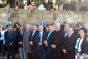 από τα Χανιά ο υπουργός Εθνικής Άμυνας Ευάγγελος Αποστολάκης