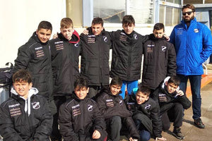 οι μικροί πολίστες του ΟΦΗ (γεν. το 2006 και νεότεροι) που συμμετείχαν στα προκριματικά του Πανελλήνιου πρωταθλήματος Μίνι παίδων που έγιναν στα Χανιά