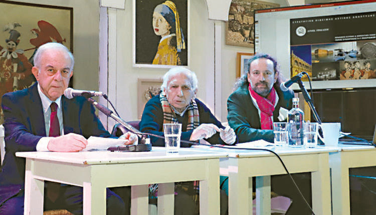 ο δήμαρχος Ηρακλείου κ. Βασίλης Λαμπρινός στην ημερίδα που πραγματοποιήθηκε με θέμα «Διάλογος για την Ευρώπη» στο Πολύκεντρο Νεολαίας