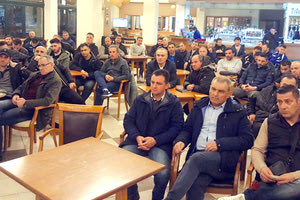 Ο Σύνδεσμος Προπονητών Ποδοσφαίρου νομού Ηρακλείου πραγματοποίησε την κοπή της πίτας του στο Lido Soccer