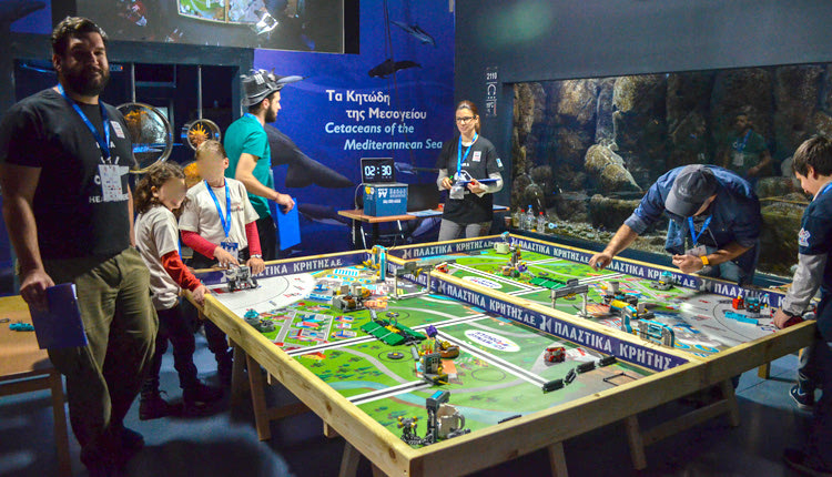 Στο ενυδρείο Κρήτης ο προκριματικός του First Lego League