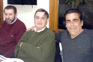 Ο κ. Μανόλης Βρέντζος με τους κ.κ. Λαμπράκη, Στειακάκη