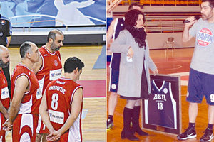 Η σύζυγος του Γιώργου Μαραζάκη ευχαρίστησε τους διοργανωτές στο τουρνουά μπάσκετ για τον Γιώργο Μαραζάκη 