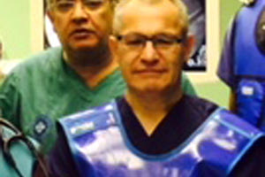 Οι κ.κ. Γρηγόρης Πασπάτης και Μανόλης Βάρδας του Γαστρεντερολογικού Τμήματος του Βενιζελείου