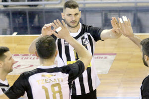 οι παίκτες του ΟΦΗ βόλεϊ