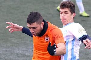 Στιγμιότυπο από την αναμέτρηση ΑΟΚ-Ασήμι