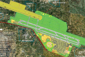 το έργο του αεροδρομίου στο Καστέλλι