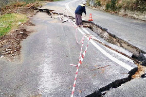 καταστροφές που προκάλεσαν οι συνεχείς βροχοπτώσεις