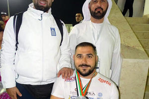 Ο Μανόλης Στεφανουδάκης στα Ηνωμένα Αραβικά Εμιράτα για να λάβει μέρος σε δύο διεθνή μίτινγκ