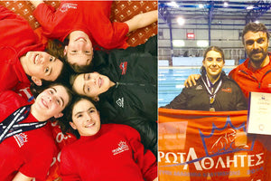 Με τρία μετάλλια επέστρεψαν οι Πρωταθλητές από τους χειμερινούς αγώνες κολύμβησης Νοτίου Ελλαδος ΠΠ-ΠΚ Α-Β από την αθλήτρια Αμαλία Γαγάνη