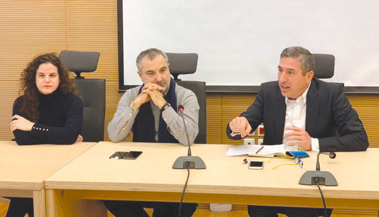 Ο επικεφαλής της «συν+ ΠΡΑΞΗΣ Δημοτών Ηρακλείου» κ. Πέτρος  Ινιωτάκης
