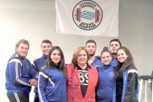 Η ομάδα του ΠΑΛ.ΕΥ.Ε. στο Παγκρήτιο άρσης βαρών