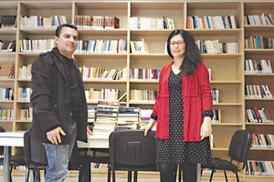 Με 100 περίπου βιβλία εμπλούτισε η Δημοτική Βιβλιοθήκη Μαλεβιζίου την βιβλιοθήκη του Πολιτιστικού Συλλόγου Σάρχου