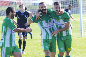 Ο Νίκος Κουσίδης πέτυχε το γκολ χθες στη Σαλαμίνα που έδωσε στον Γιούχτα τον βαθμό της ισοπαλίας