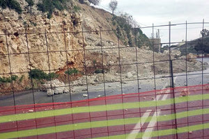 κλειστός ο δρόμος στον Κατσαμπά