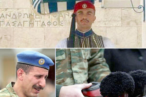 Ράγισαν κι οι πέτρες για τον 24χρονο Εύζωνα, Σπύρο Θωμά