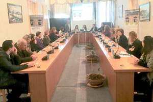 2η ημερίδα για το ευρωπαϊκό έργο Blueislands – Interreg Med που οργάνωσε η Περιφέρεια στο Ρέθυμνο.