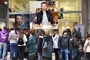 κοσμοσυρροή στην παρουσίαση του βιβλίου του Γιώργου Αγγελόπουλου