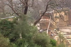 Καρέ-καρέ η κατάρρευση της γέφυρας του Κερίτη