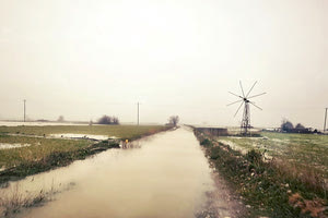 Βυθίστηκε στο νερό και την ομίχλη όλος ο κάμπος του Οροπεδίου