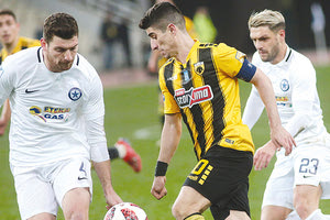 Ο Μάνταλος πέτυχε δύο γκολ στο χθεσινό ματς