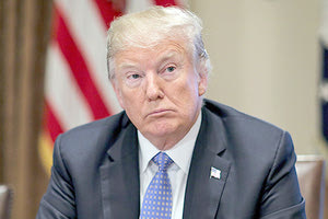 Ο Αμερικανός Πρόεδρος Ντόναλντ Τραμπ