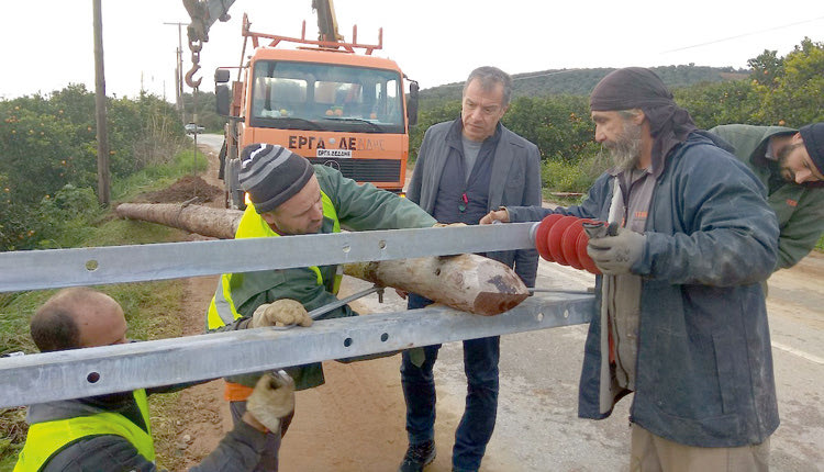 Στα Χανιά ο Σταύρος Θεοδωράκης