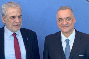 Ο Μανώλης Κ. Κεφαλογιαννης στο πλαίσιο των επαφών με κορυφαίους Ευρωπαίους αξιωματούχους συναντήθηκε χθες με τον Χρήστο Στυλιανίδη, επίτροπο Ανθρωπιστικής Βοήθειας και Διαχείρισης Κρίσεων,