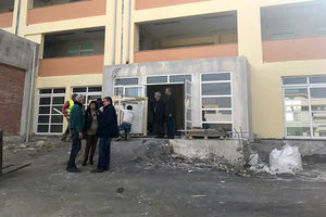 Σε εξέλιξη είναι οι εργασίες για την ανέγερση του νέου, βιοκλιματικού Δημοτικού Σχολείου Γαζίου