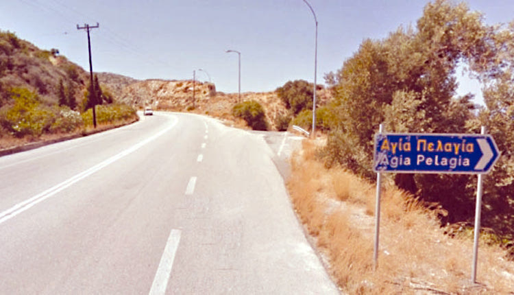έργα για τους κόμβους Αγίας Πελαγίας.
