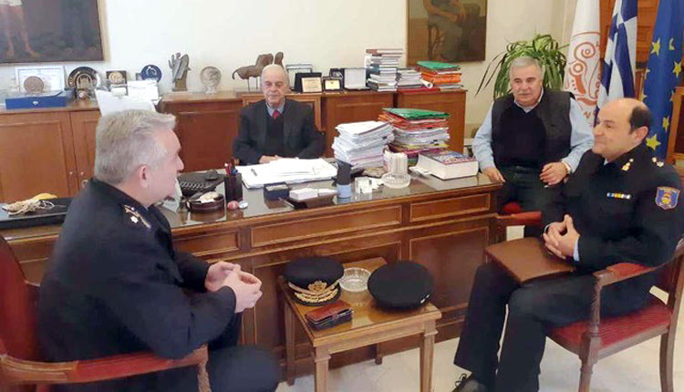 Συνάντηση Λαμπρινού με τον Λαγουδάκη