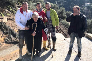Έτσι γλίτωσε η γιαγιά Ειρήνη από τη μανία της φύσης
