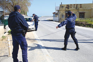 Έλεγχοι της αστυομίας στην περιοχή του Τομπρούκ