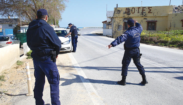 Έλεγχοι της αστυομίας στην περιοχή του Τομπρούκ