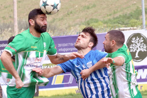 Ραπτάκης και Τσάτσος από το ματς με τον Εθνικό στις Αρχάνες