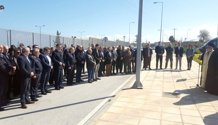 Επιμνημόσυνη δέηση για τους πεσόντες αστυνομικούς που έχασαν τη ζωή τους εν ώρα καθήκοντος τελέστηκε το Σάββατο, στο προαύλιο του Αστυνομικού Μεγάρου Ηρακλείου.