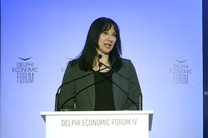 Τον στρατηγικό σχεδιασμό για την επόμενη μέρα του ελληνικού τουρισμού παρουσίασε η υπουργός Τουρισμού, κα Έλενα Κουντουρά, στον καταξιωμένο θεσμό με διεθνή εμβέλεια Delphi Economic Forum